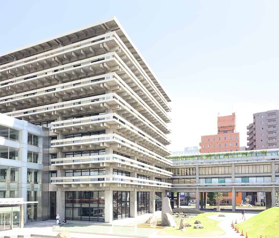 「香川県庁舎」をご紹介します。戦後建築の名作！丹下健三設計 香川県高松市
